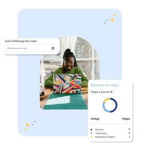 Interface People Vox lors du paramétrage du scrutin pour élections du CSE.