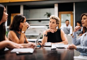  Réunion sur le bilan des élus du CSE en 2024 dans le secteur privé. 